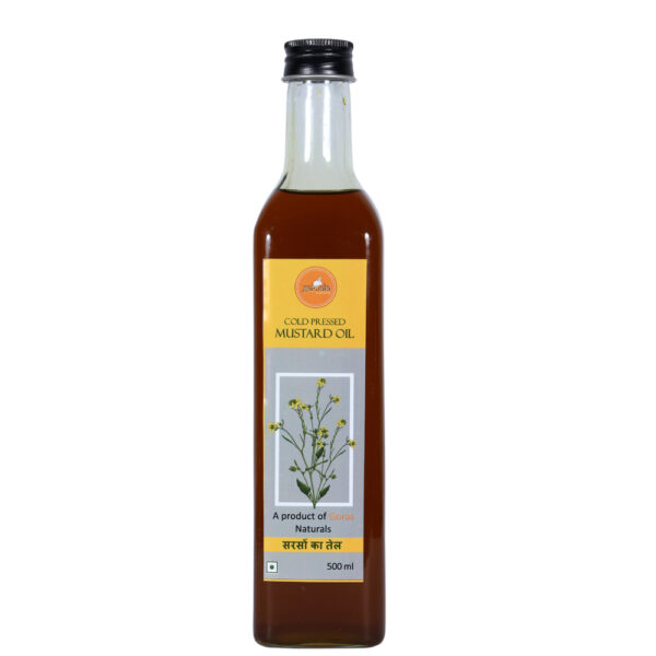 Black Mustard Oil 500ML (Wood Pressed)