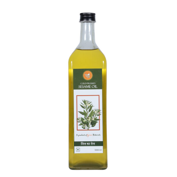 White Sesame Oil 1Ltr (Cold Pressed)